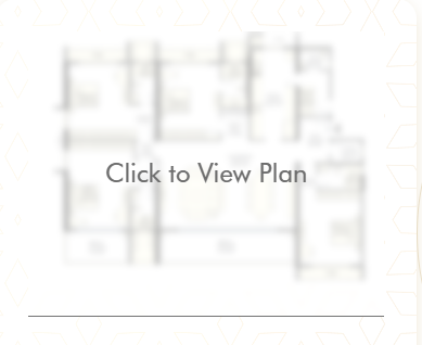 HUM GS Heights 1 BHK floor plan — 410+ sq.ft. carpet area apartment
